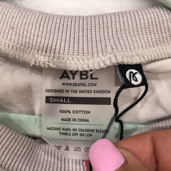 AYBL Training Crop Vest Grey-S - Picture 4 of 10